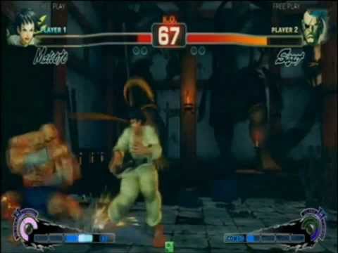 USF4: Haitani (Makoto) vs Bonchan (Sagat) - Exhibition Match