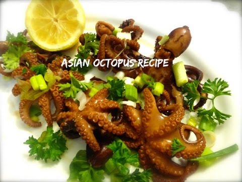 Sticky Asian Baby Octopus Recipe