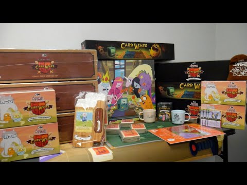 MASSIVE Adventure Time Card Wars KICKSTARTER OPENING - 10TH ANNIVERSARY!