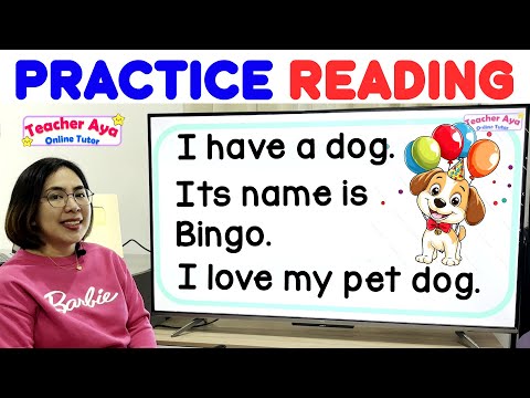 TEACHER AYA | READING TUTORIAL FOR KIDS | READING LESSON FOR BEGINNER KINDER GRADE1 GRADE 2