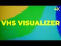 VHS Visualizer Gradient Goodness VHS Visuals Lo Fi Beats 1 Hour Looping 4K