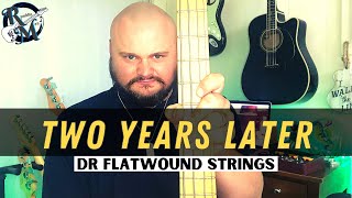 Video thumbnail for TWO YEARS LATER // DR Legend Flatwound Bass Strings by Rumblin Man