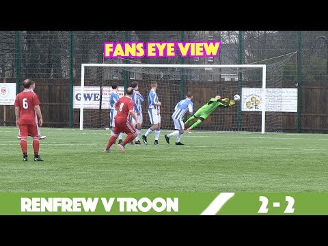 Fitba Shorts "Fan's Eye View" - Renfrew v Troon