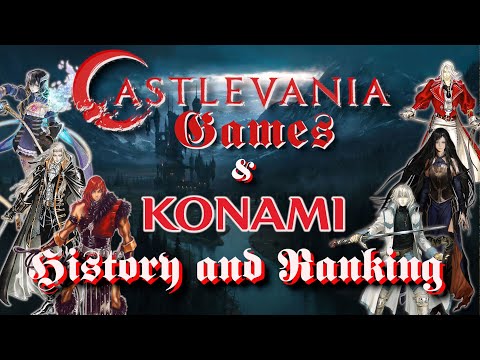 Castlevania - Metroidvania // Konami's and Igarashi's forgotten Games [History and Ranking]