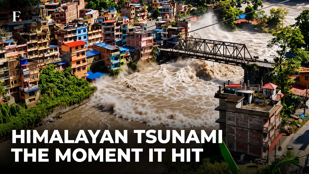 Nepal Flash Flood: The Terrifying Moment Nepal's River Turned Into a Tsunami