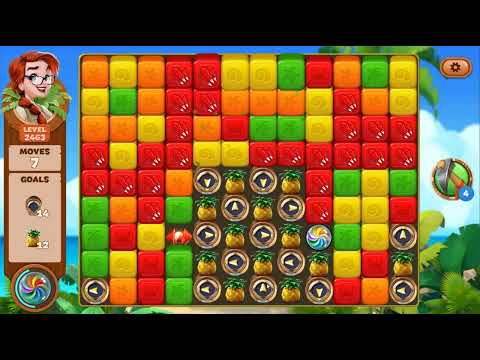 Lost Island Blast Adventure Level 2463 Gameplay