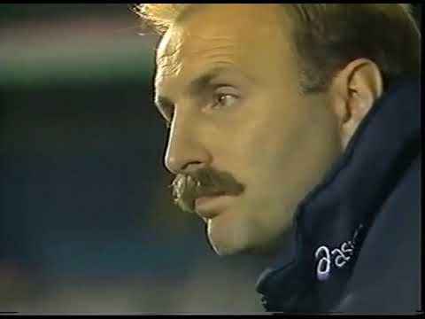 UTV extended highlights of Wilkinson Sword League Cup Final - Portadown 2 Crusaders 1 - 19/09/95
