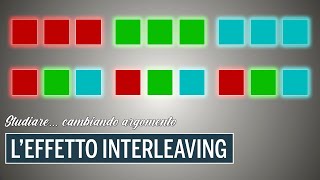 INTERLEAVING: imparare... CAMBIANDO argomento