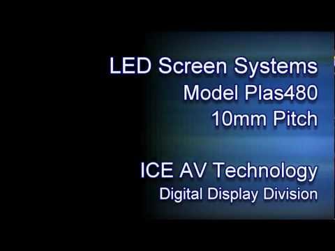LED Plas480 10mm Industrial Screen sales@iceavglobal.com