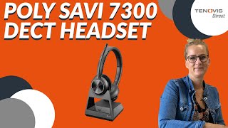 POLY PLANTRONICS SAVI 7300 (7310 & 7320) DECT Headset Review