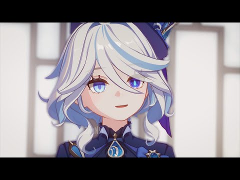 Furina sing "La vaguelette" [MMD Genshin]
