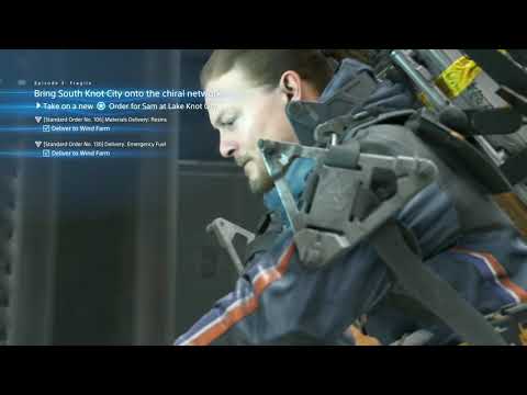 Death Stranding - 100% Walkthrough Part 18 PS4 Pro - Hard - No Commentary S Rank
