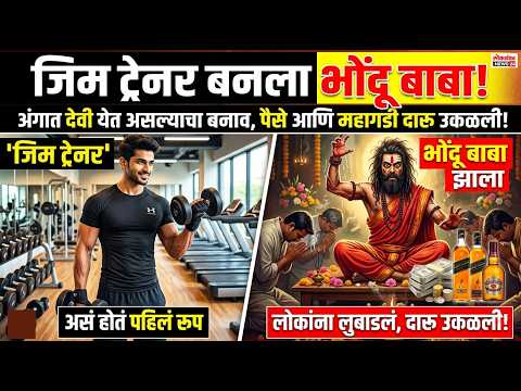 जिम ट्रेनर बनला भोंदू बाबा; अंगात देवी येत असल्याचा बनाव करून लोकांकडून उकळले पैसे आणि महागडी दारू!