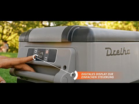 DREIHA PORTABLE COMPRESSOR COOL BOX AND FREEZER 12V, 24V, 100V,230V FOR CAMPING, BOAT, TRUCK, CAMPER