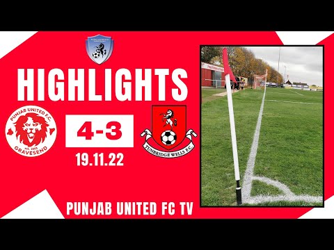 MATCH HIGHLIGHTS | Punjab United v Tunbridge Wells FC | 19.11.2022