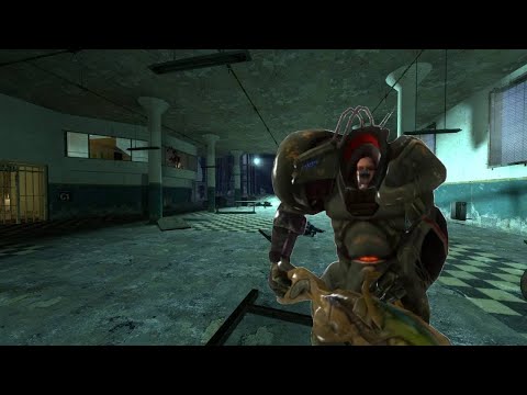 Half life 2 Beta - Coterminus escena final, ganando contra el Combine Guard Synth