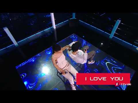 Amazing performance by Magda Ivanishvili and Luka Niavadze - I love you (The voice of Georgia)