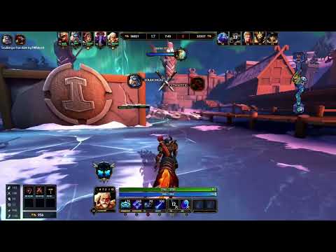 CHIRON INSANELY GOOD OP BUILD!!!! SMITE ASSAULT