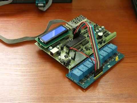 BTE Przekaźnik 8 kanałowy i Atmega