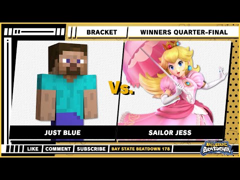 Bay State Beatdown 178 - Just Blue (Steve) VS Sailor Jess (Peach) - Super Smash Bros. Ultimate