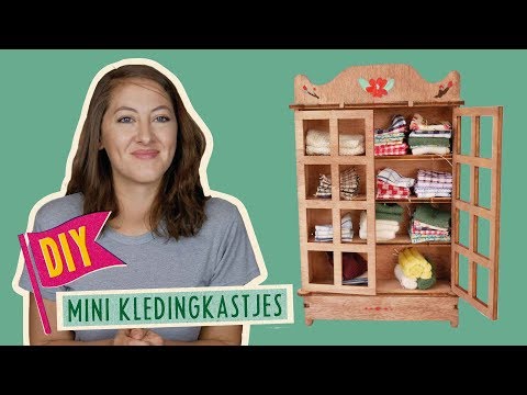 Making a Miniature Wardrobe