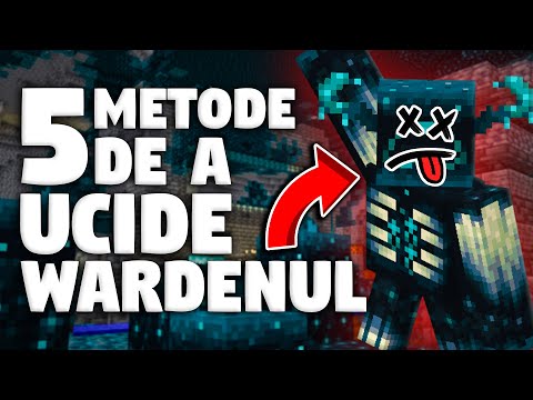5 MODALITATI DE A UCIDE WARDENUL IN MINECRAFT!