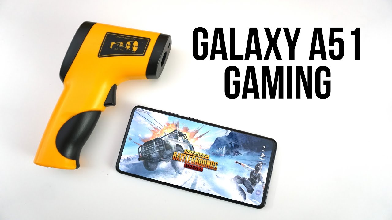 Samsung Galaxy A51 Gaming Review, PUBG Mobile Graphics, FPS Test, Battery Drain