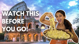 How to experience Rome as a first-timer| Things to do, see, and eat!