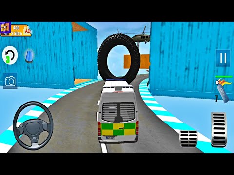 Ambulance Stunt Car Racing - Impossible Tracks - New Android Gameplay