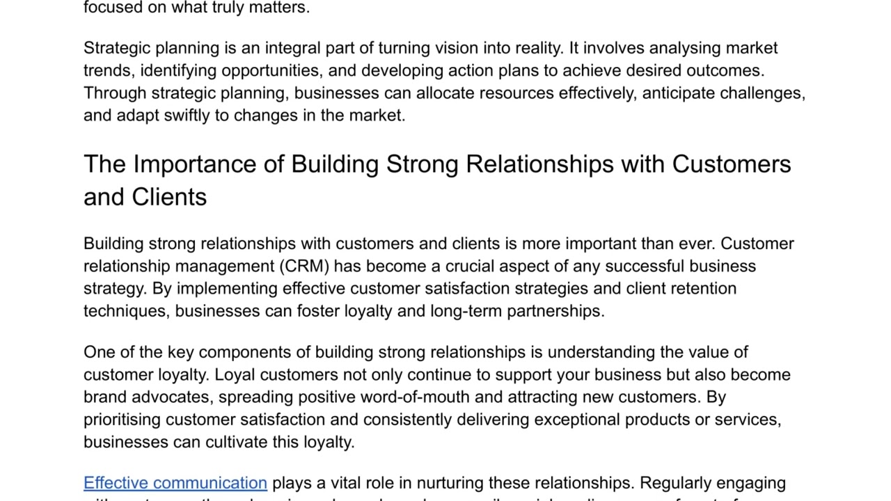 Unlocking the Sweet Concepts of Business Success: Strategies for Growth and Achievement