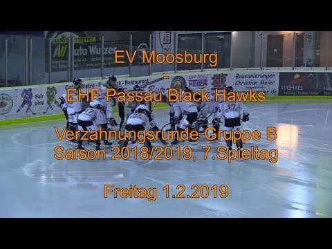 EV Moosburg - EHF Passau Black Hawks 1.2.2019
