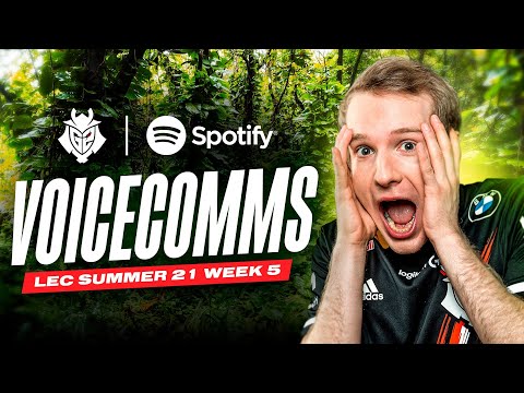 Jungle Can't Do Anything! | LEC 2021 Summer Week 5 Voicecomms