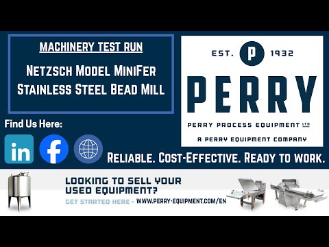 NETZSCH MiniFer Arena de molino | Perry Equipment (1)