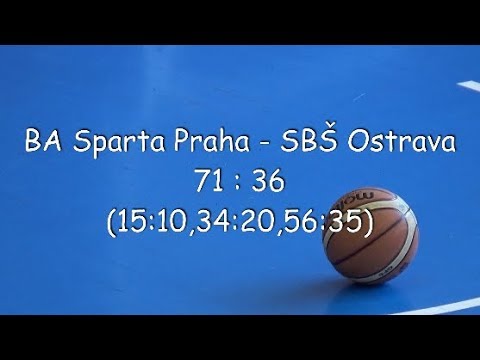2019 0331 U15 Extraliga _ BA Sparta Praha - SBŠ Ostrava