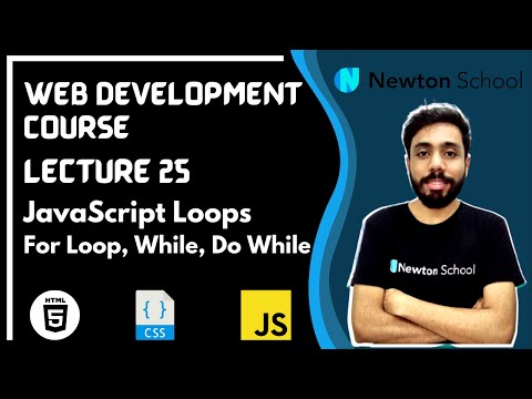 Lecture 25 Javascript For Loop While Do While Loops Web Development Series Html Css Js