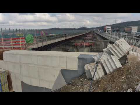 Verschiebung der Lennetalbrücke