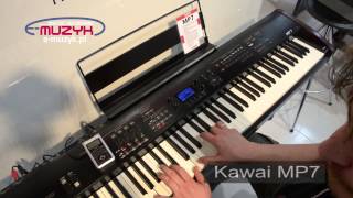 Video thumbnail for Musikmesse 2014 - Kawai MP7 stage piano demo - barwy Grand Piano by E-MUZYK