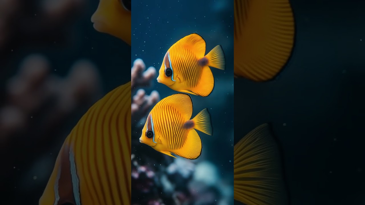 Live Wallpaper ｜ Aquatic Shape Shifters #fish #livewallpaper #underwa