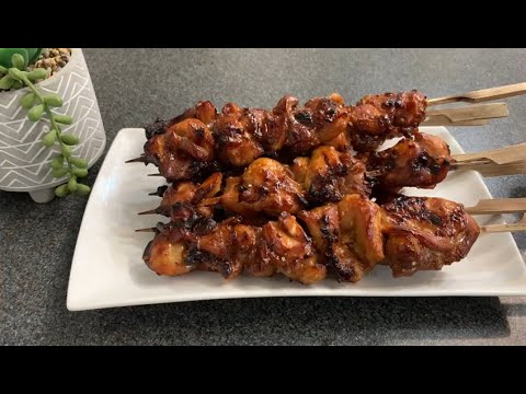 Teriyaki Grilled Chicken Skewers | Megshaw's Kitchen