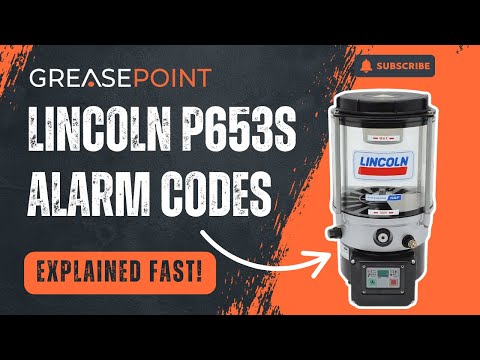 Lincoln P653S Alarm Codes Explained Fast