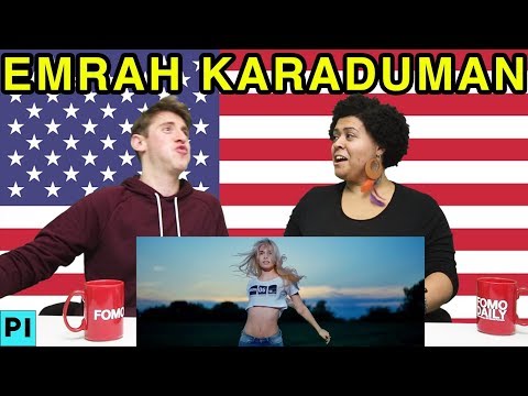 Americans React To Emrah Karaduman "Cevapsiz Çinlama" ft. Aleyna Tilki