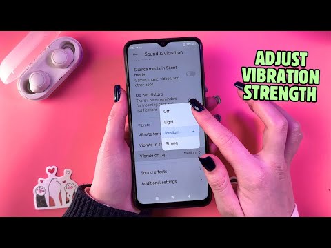 How to Adjust Vibration Strength on Xiaomi Redmi 10