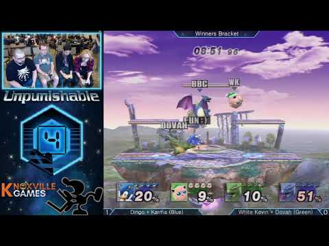 Unpunishable 4 - Dingo + Karma (Blue) vs White Kevin + Dovah (Green) - PM Doubles