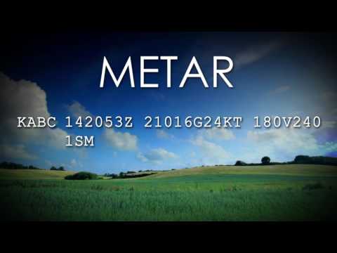 Weather for Pilots - 04 -  Introduction to Weather Products