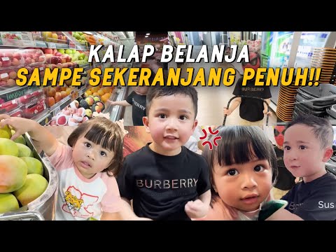 CIPUNG AJAK LILY BELANJA KE SUPERMARKET BUAT STOK BEKAL SEKOLAH!!! 