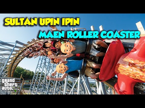 Sultan Upin Ipin Maen Roller Coaster Sampai Teriak Teriak - GTA V Upin Ipin Episode Terbaru 511