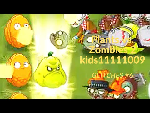 Plants vs. Zombies 2 Glitches #6 that made Squash go Super Saiyan