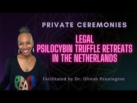 Private Sacred Medicine Psilocybin Truffle Ceremonies w Dr. 1Drea  Pennington #psychedelictherapy