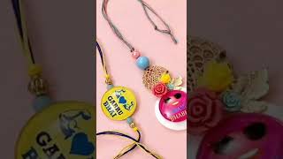 handmade rakhi idea's|| rakhi for brother|| name rakhi || #shorts #youtube #brothersister #rakhi
