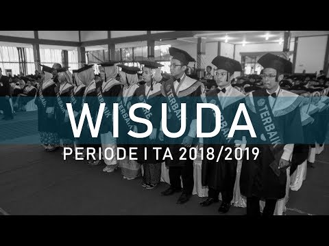 WISUDA UMS PERIODE I TA 2018/2019 (15/09/2018)